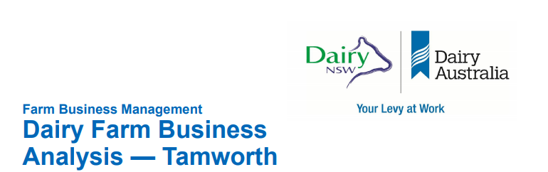 Dairy Farm Business Analysis – Tamworth – Farm Table