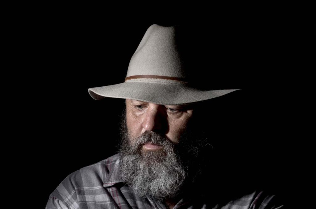 farmer health worry farm table