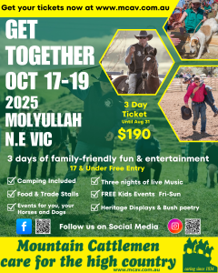 Mountain Cattlemans Annual Get Together Poster